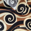 Tissu de polyester tricoté à motif imprimé pour la tapisserie